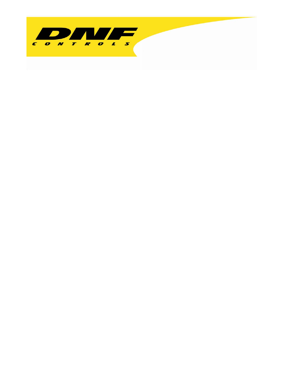 DNF Controls ST60-DVC User Manual | 9 pages
