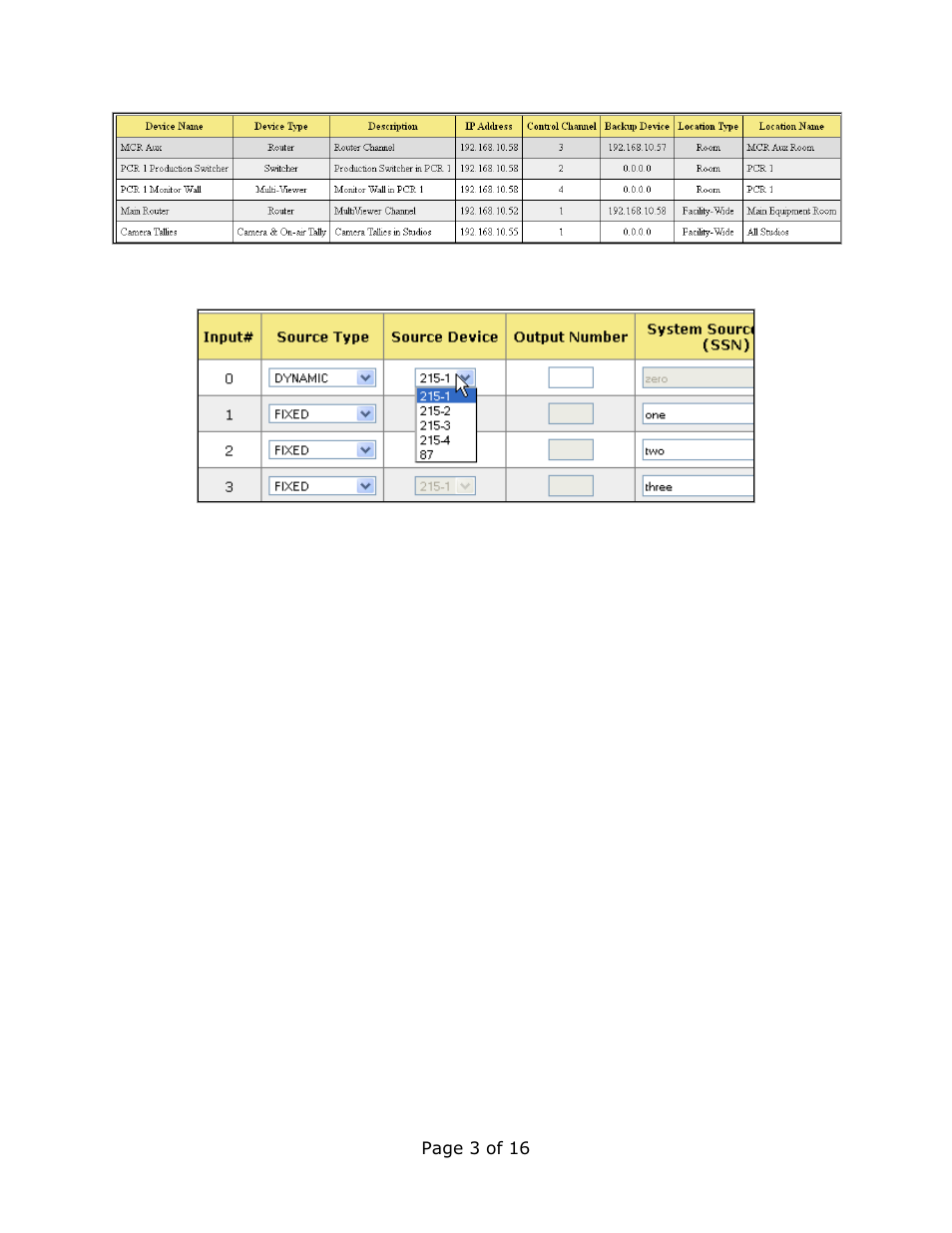 DNF Controls Tally Manager User Manual | Page 3 / 16