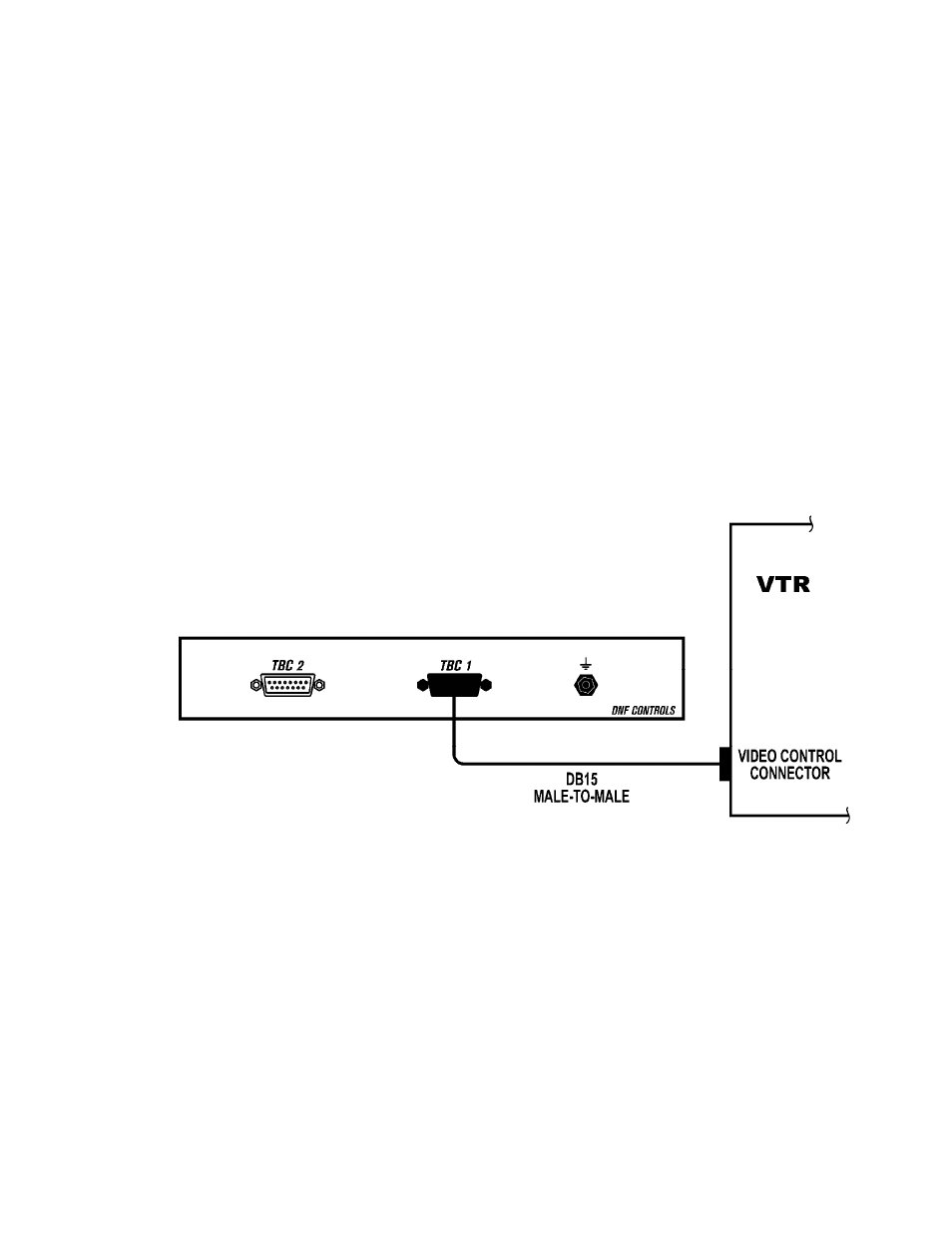 Installation, Connection diagram | DNF Controls TBC-2-DVC User Manual | Page 4 / 7