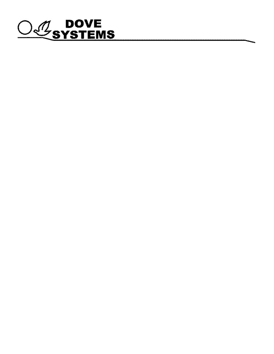 Dove Systems MTX-DE 48 User Manual | 5 pages