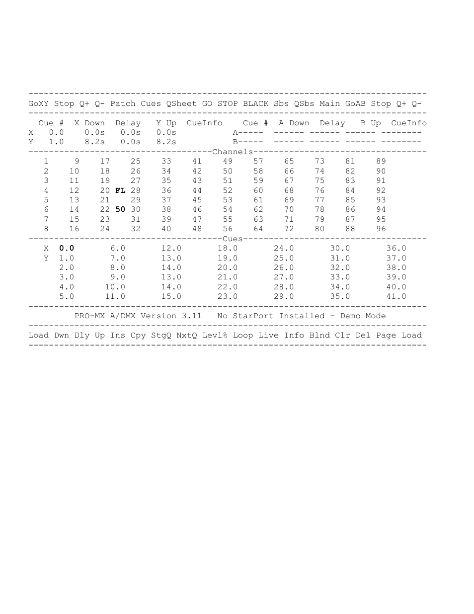 Screen display examples | Dove Systems Starport DOS User Manual | Page 13 / 19