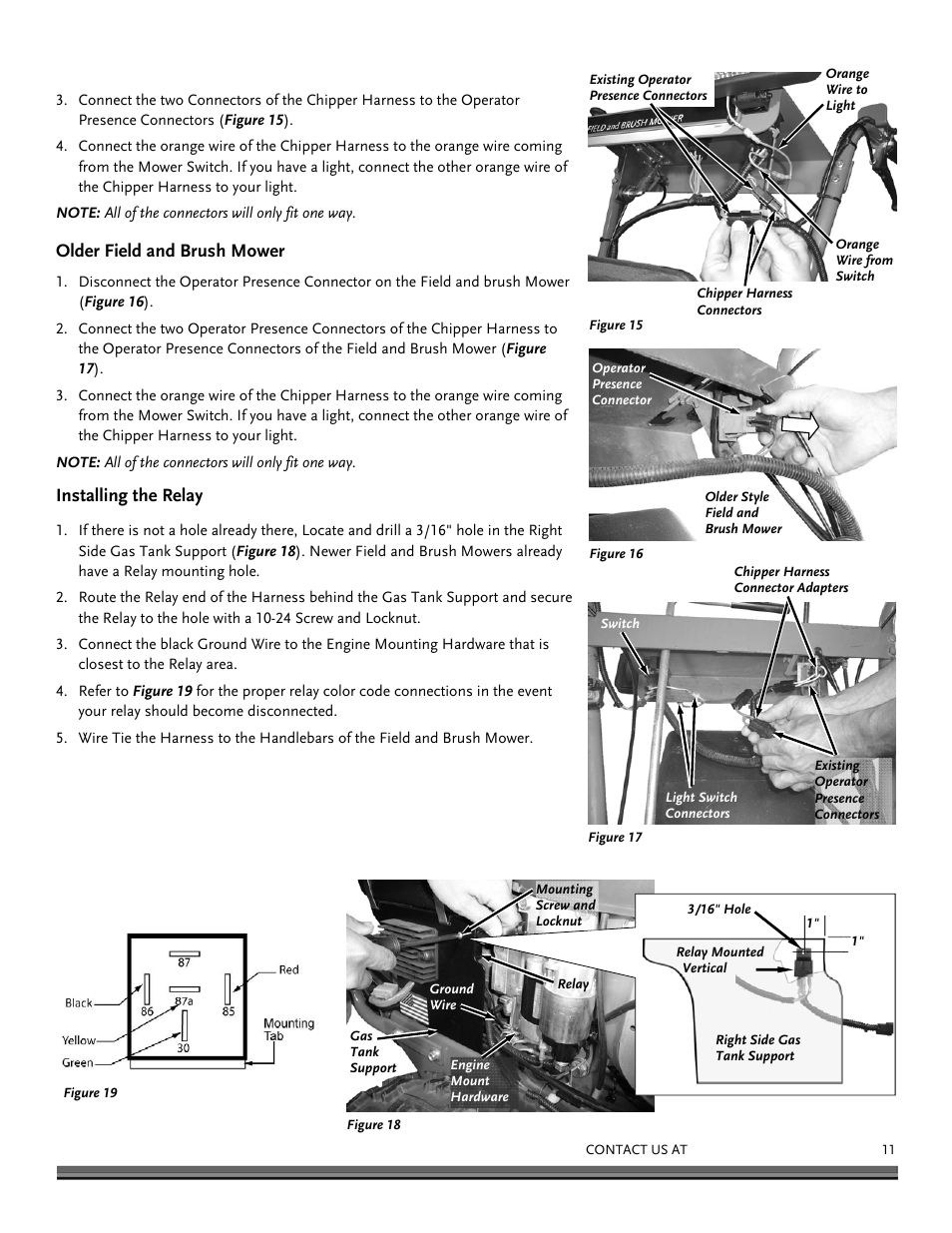 DR Power Chipper User Manual | Page 11 / 32