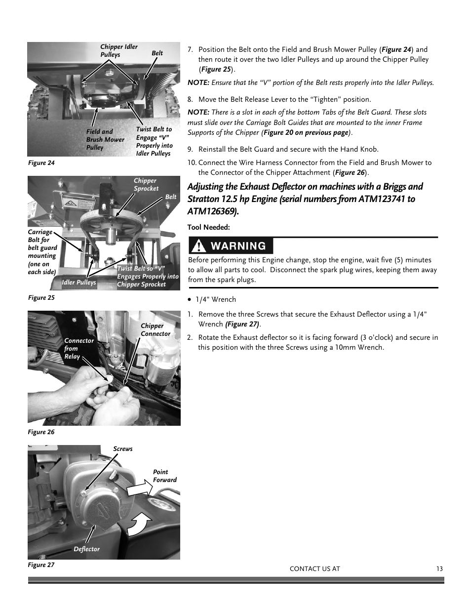 DR Power Chipper User Manual | Page 13 / 32