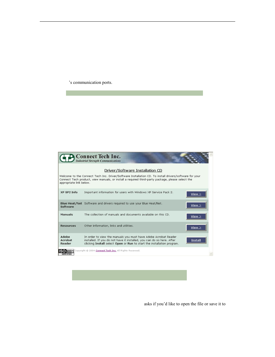 Software installation for windows, Installing the blue heat/net sync configuration, Manager | Connect Tech BLUE HEAT/NET SYNC CTIM-00044 User Manual | Page 40 / 76