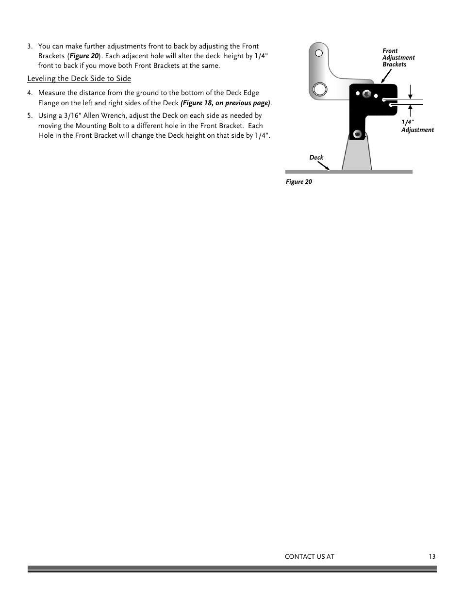 DR Power 42 Lawn Mower Deck User Manual | Page 13 / 24