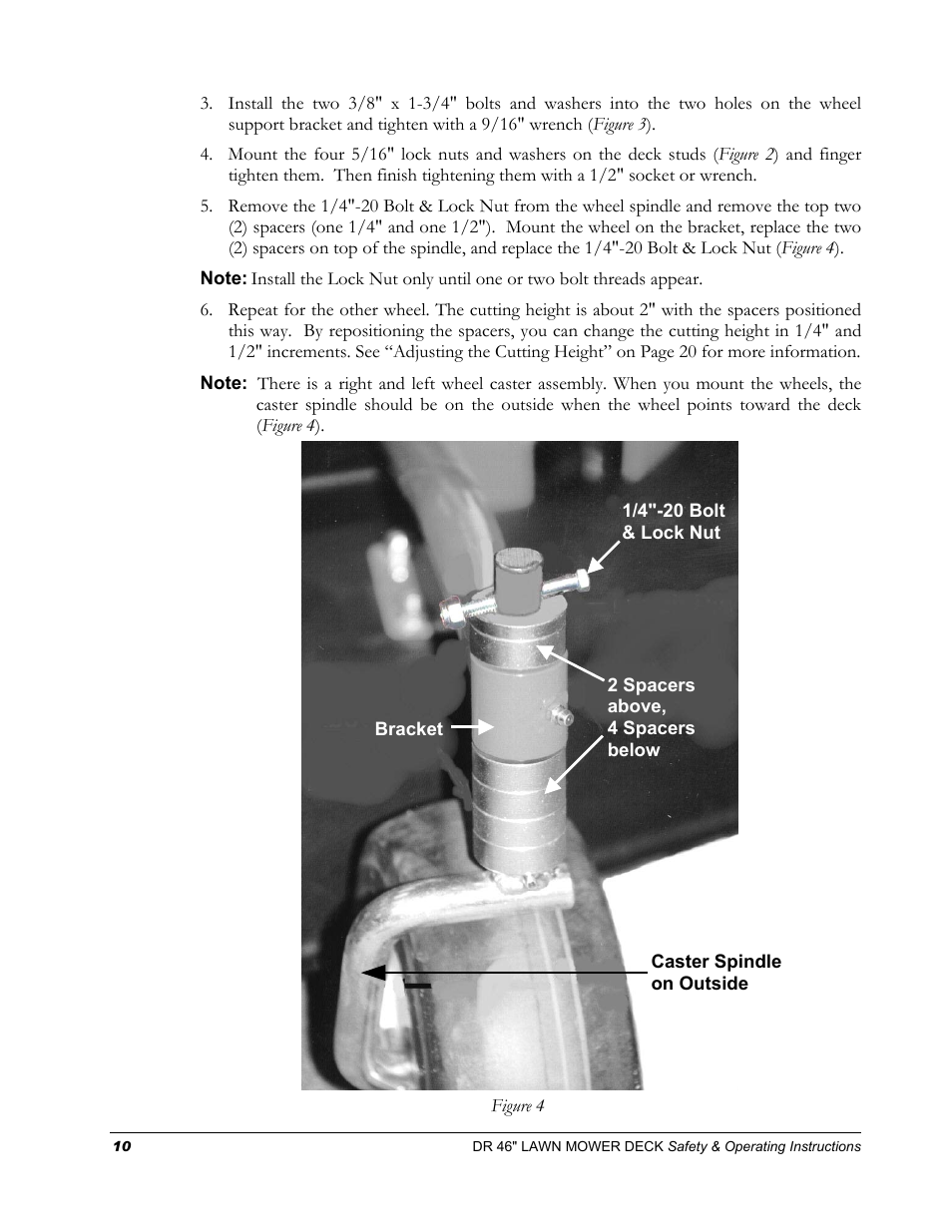 DR Power 46 Lawn Mower Deck User Manual | Page 14 / 42