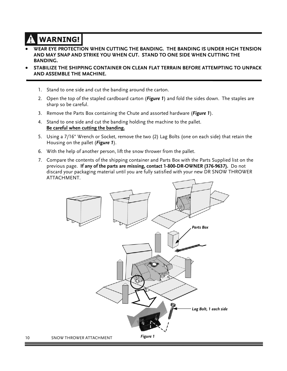 DR Power 30 Snow Thrower User Manual | Page 14 / 44