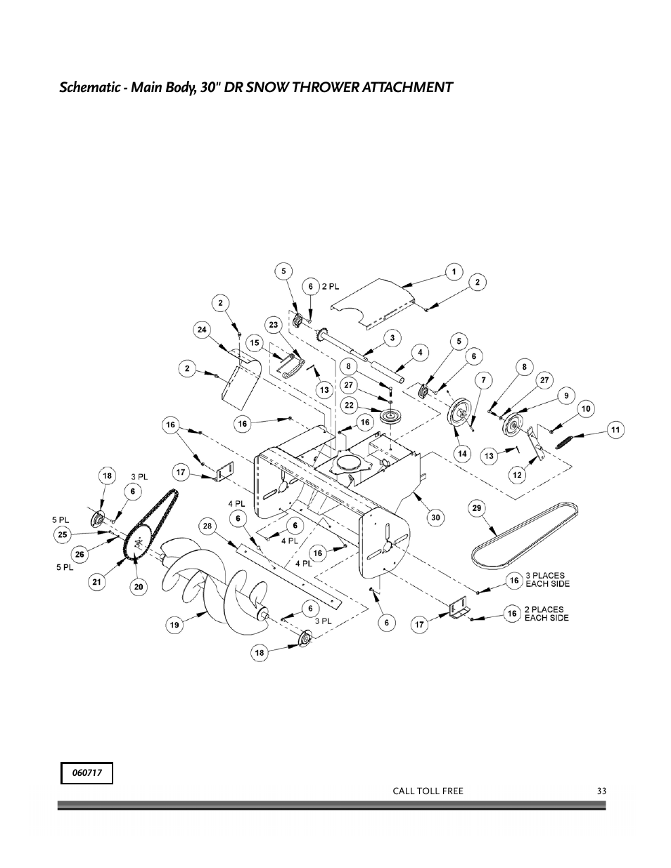 DR Power 30 Snow Thrower User Manual | Page 37 / 44