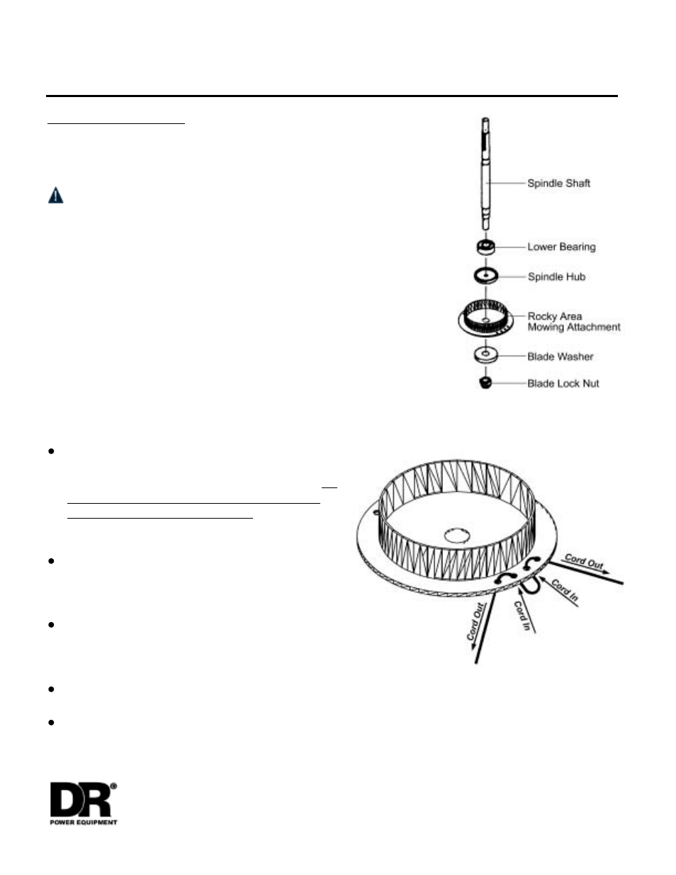 DR Power Bladeless Mowing Attachment User Manual | 1 page