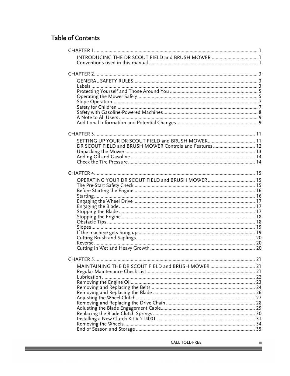 DR Power Scout 8.25 (January 2007 and Later) User Manual | Page 3 / 54