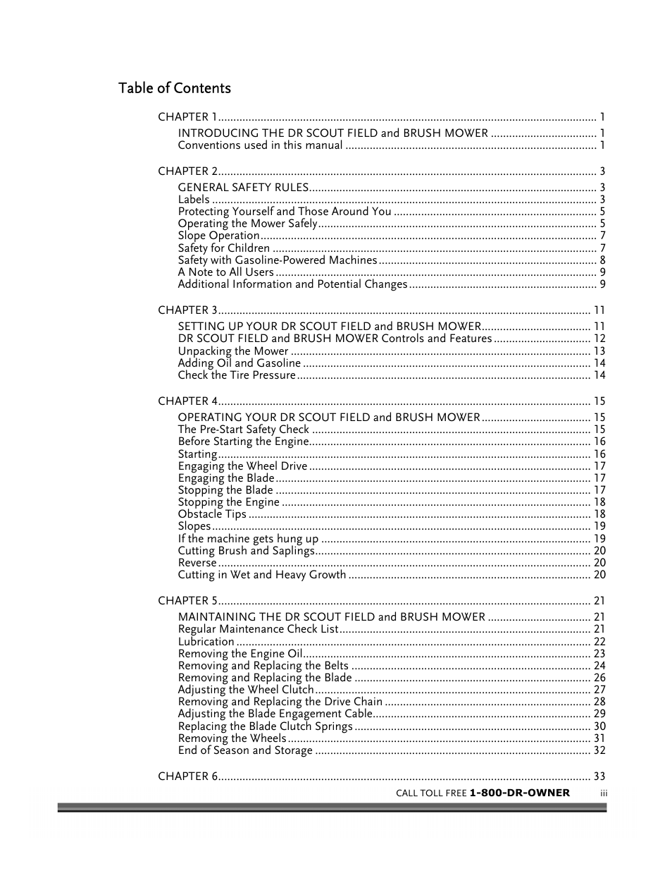 DR Power Scout 8.25 (September 2005 - December 2006) User Manual | Page 3 / 50