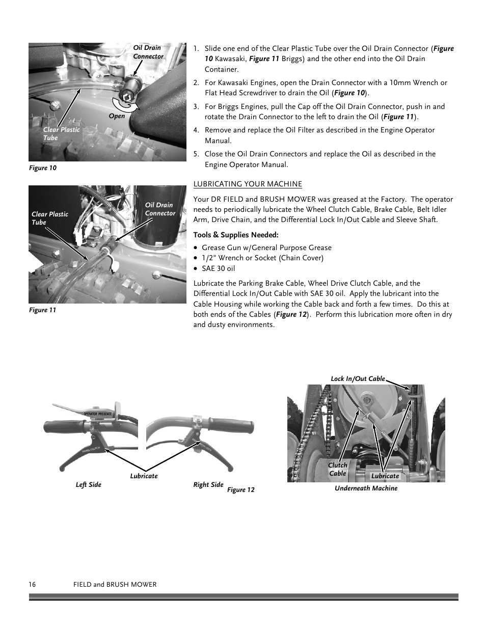 DR Power Walk-behind Pro User Manual | Page 16 / 44