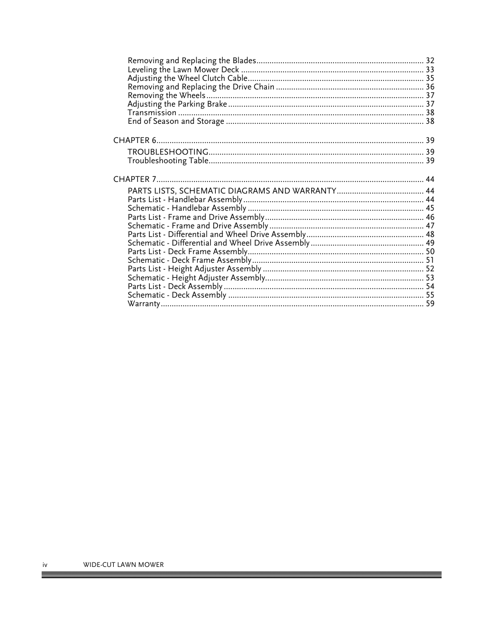DR Power Walk-behind 12.5 HP Tecumseh with 42 Lawn Deck User Manual | Page 4 / 64