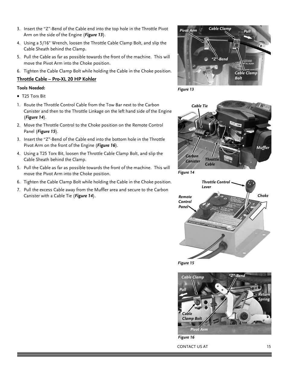 DR Power Tow Behind Premier 12.5hp B&S User Manual | Page 15 / 40