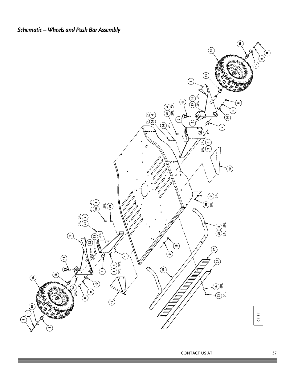 DR Power Tow Behind Premier 12.5hp B&S User Manual | Page 37 / 40