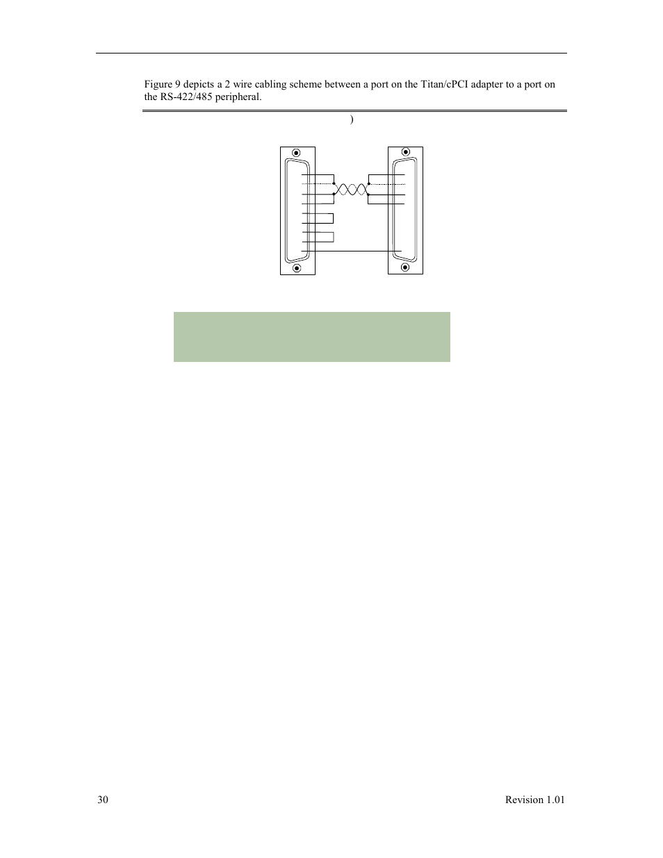Figure 10: rs-422/485 wiring diagram (2 wire) | Connect Tech Titan/cPCI User Manual | Page 34 / 34