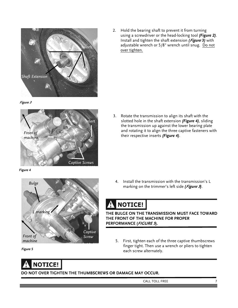 Before installing the accessories | DR Power Power Take-Off (PTO) System User Manual | Page 11 / 22