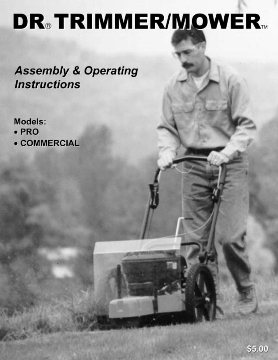 DR Power Walk-Behind Pro (2000 - 2001) User Manual | 48 pages