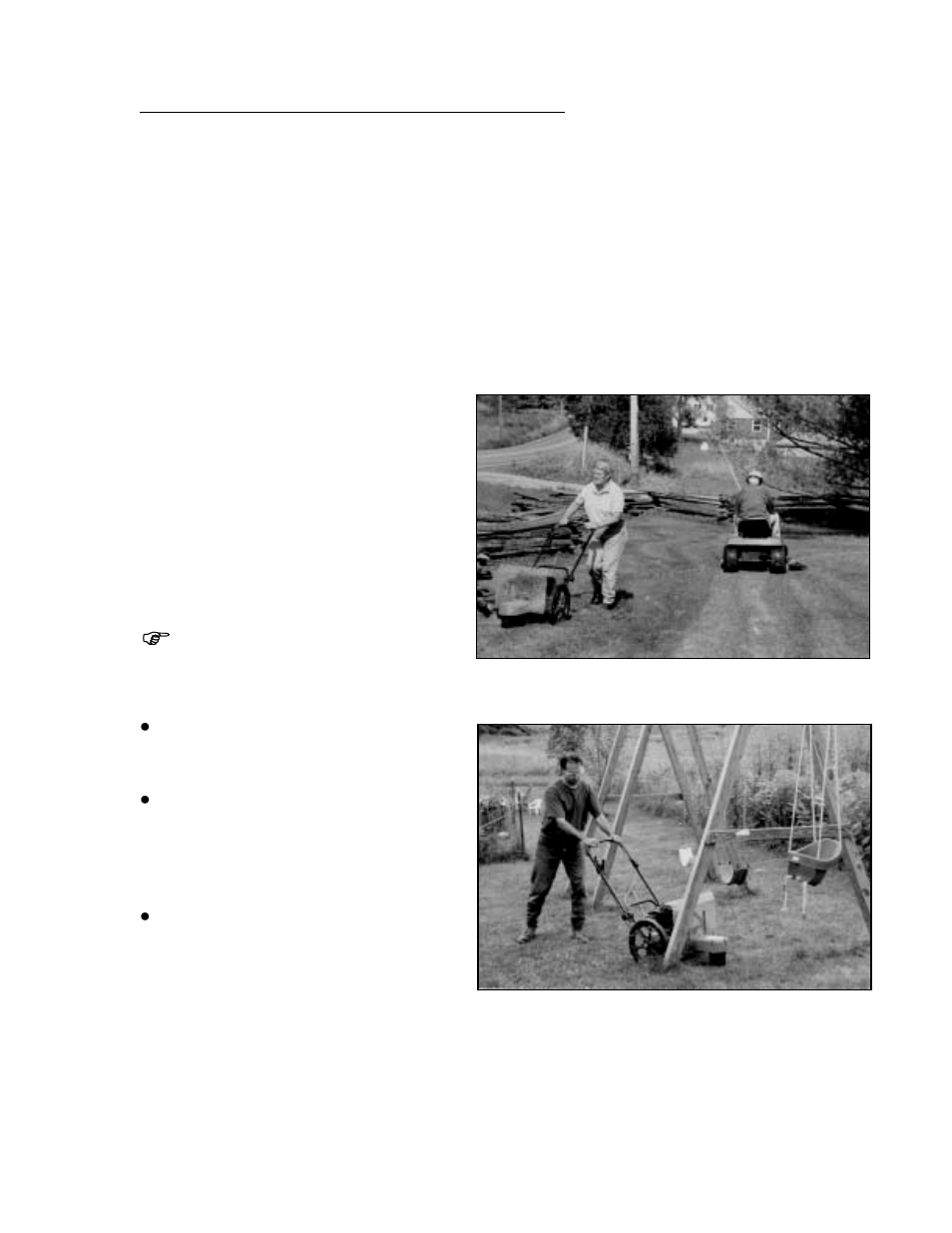 Obstacles | DR Power Walk-Behind Pro (2000 - 2001) User Manual | Page 23 / 48