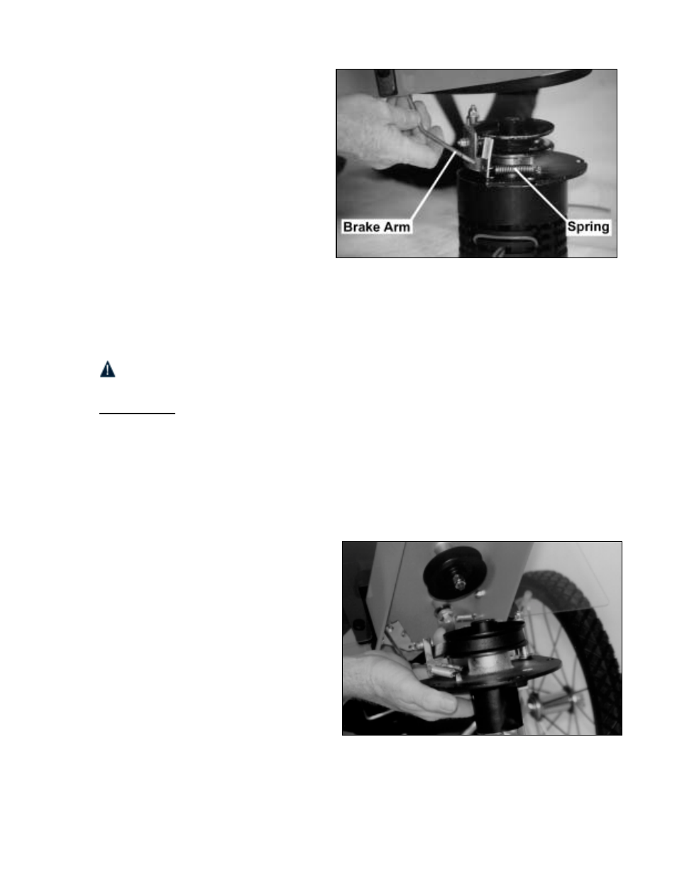 To remove and replace the bearing housing assembly | DR Power Walk-Behind Pro (2000 - 2001) User Manual | Page 31 / 48