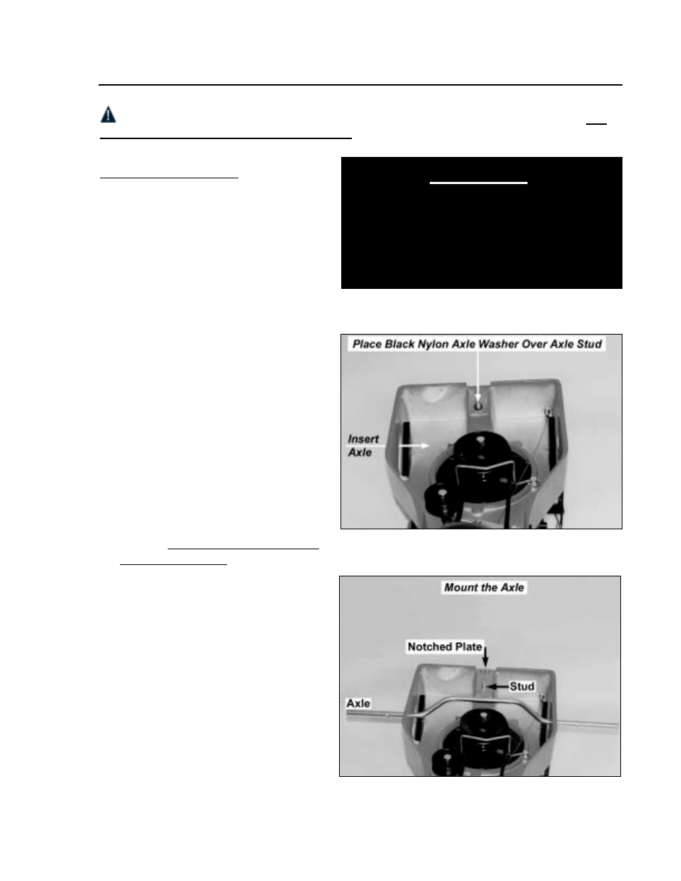 Assembly, Warning | DR Power Walk-Behind Pro (2000 - 2001) User Manual | Page 9 / 48