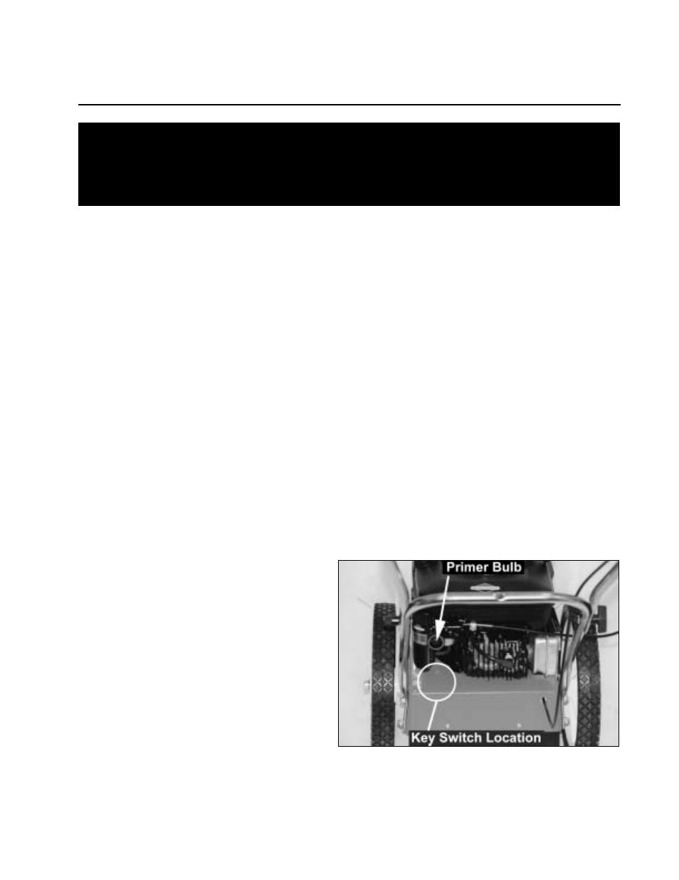 Starting & operating, Electric-starting, Manual-starting | Electric-starting manual-starting, Warning | DR Power Sprint (1985 - 2000) User Manual | Page 17 / 40