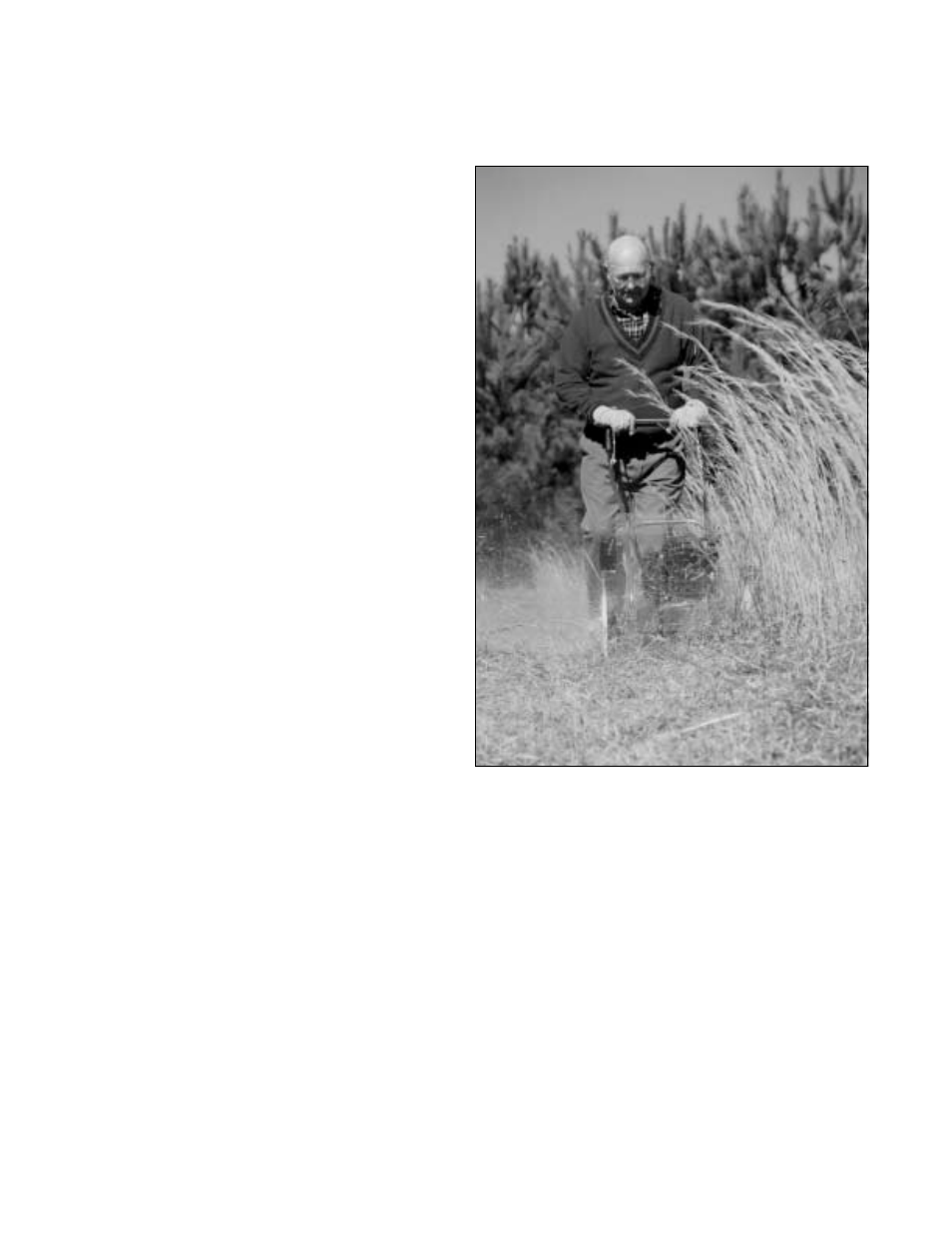 Windrows, Firebreaks, End-of-season garden clean-up | Windrows firebreaks end-of-season garden clean-up | DR Power Sprint (1985 - 2000) User Manual | Page 25 / 40