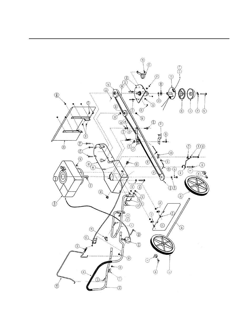 Schematic drawing | DR Power Sprint (1985 - 2000) User Manual | Page 39 / 40