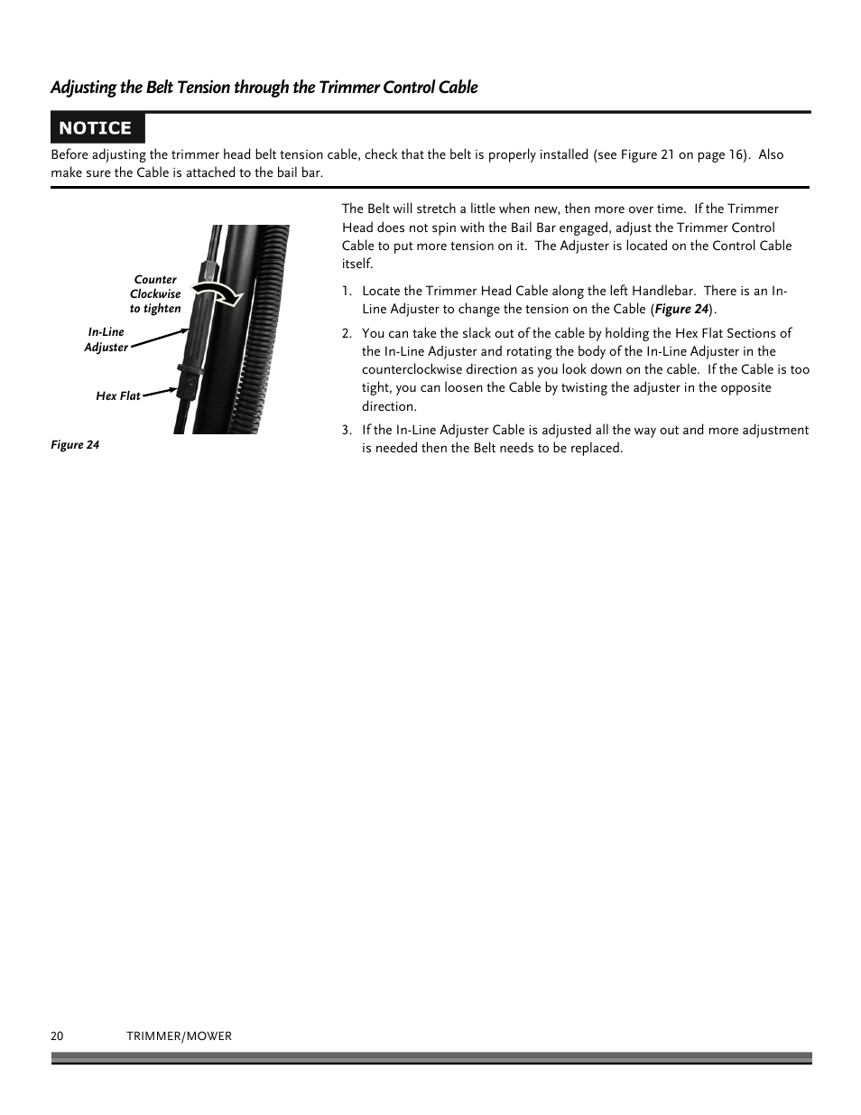 DR Power Premier 6.5fpt Kohler User Manual | Page 20 / 32
