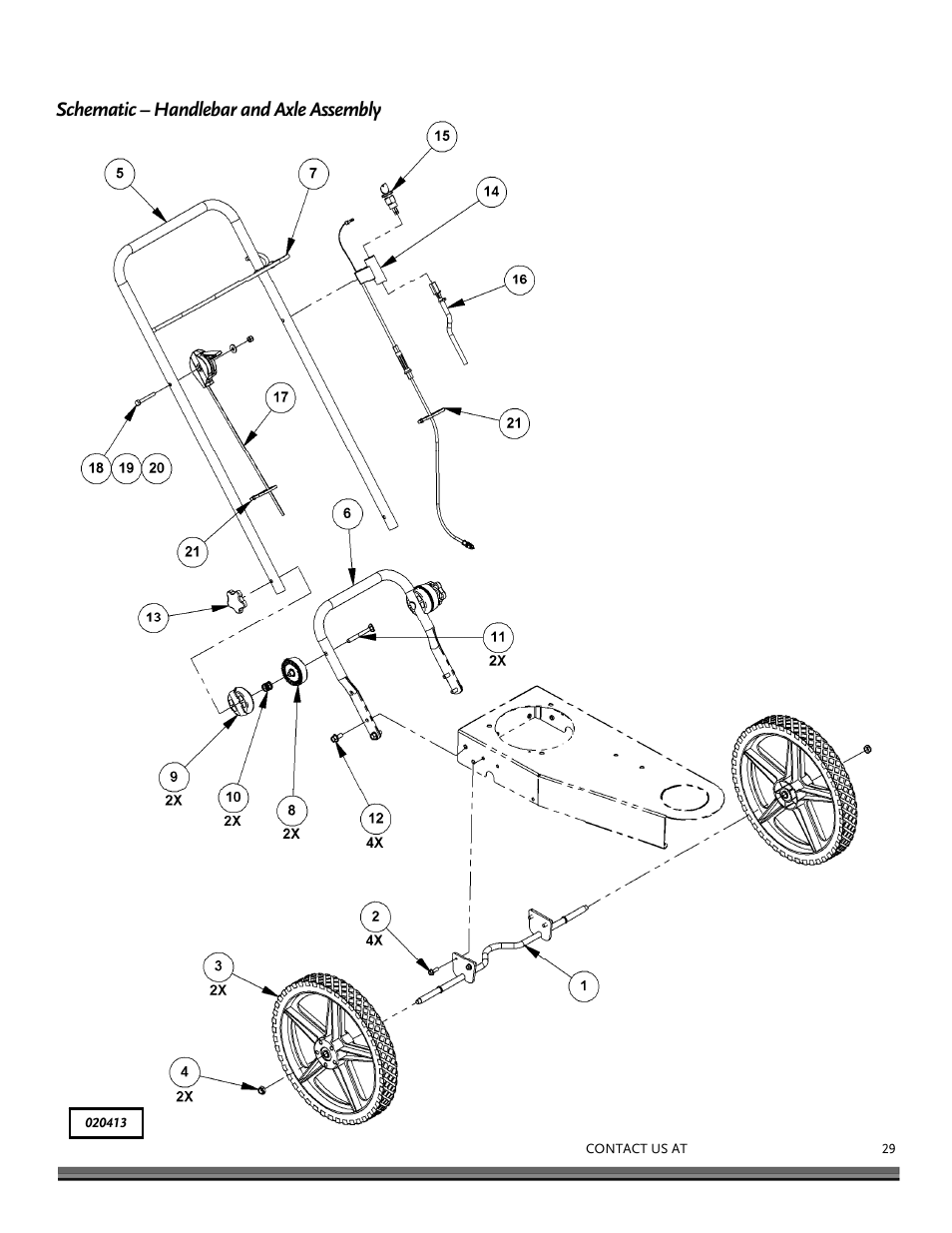 DR Power Premier 6.5fpt Kohler User Manual | Page 29 / 32