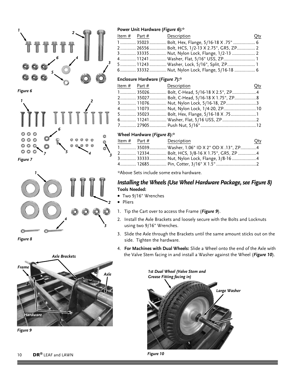 DR Power Tow-Behind 9.59 Premier (September 2014 - Present) User Manual | Page 10 / 44