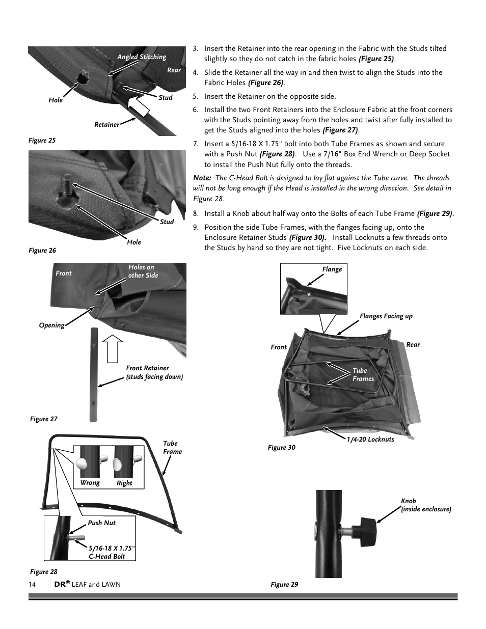 DR Power Tow-Behind 9.59 Premier (September 2014 - Present) User Manual | Page 14 / 44