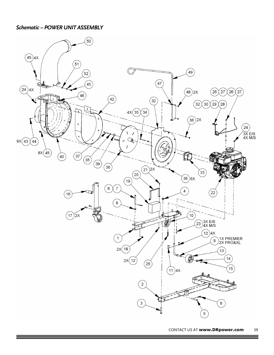 DR Power Tow-Behind 9.59 Premier (September 2014 - Present) User Manual | Page 39 / 44