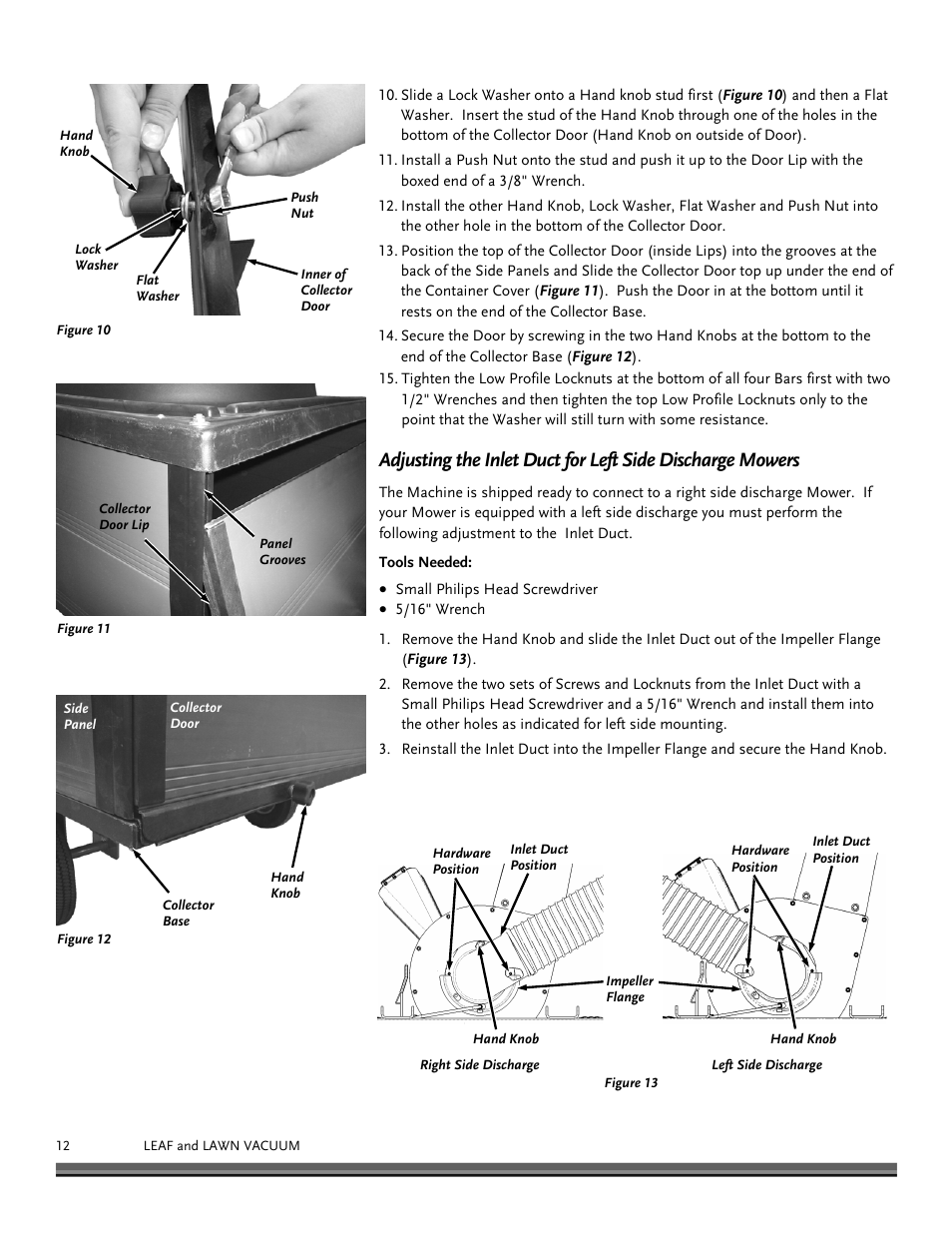 DR Power Tow-Behind 13.74 Pro-XL (August 2010 - August 2014) User Manual | Page 12 / 44