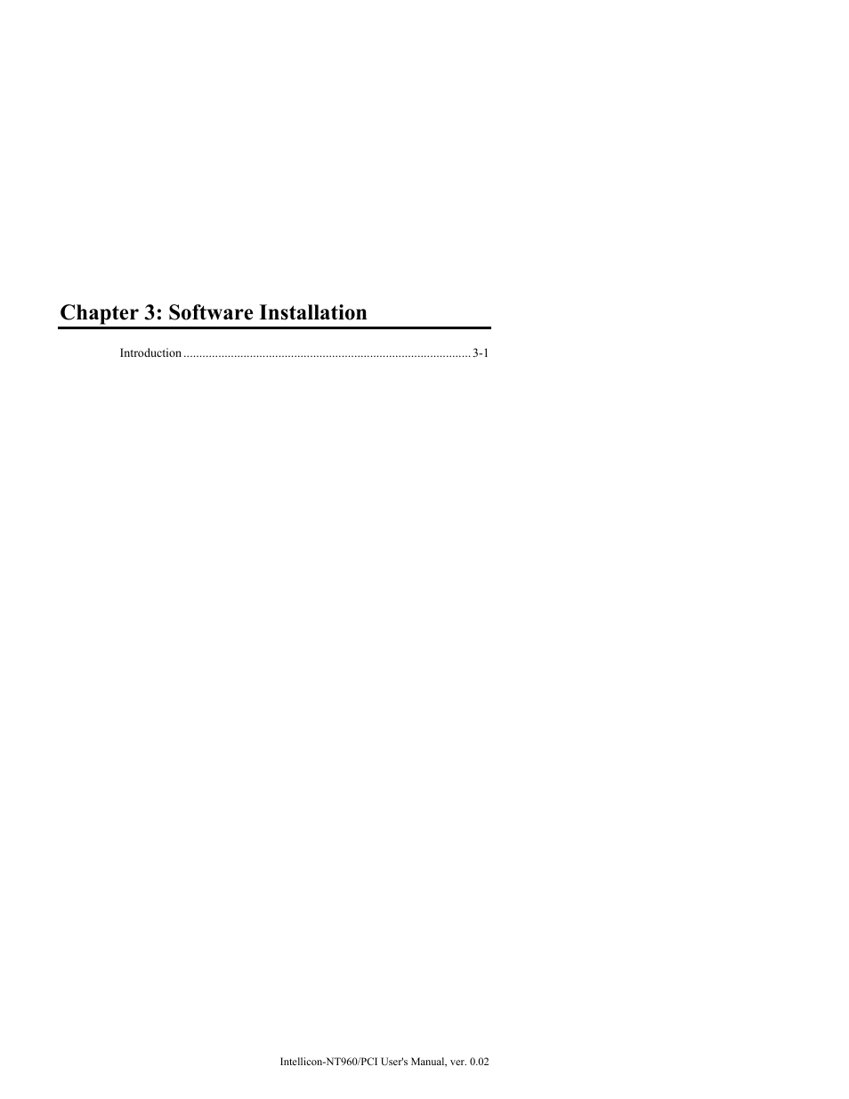 Chapter 3: software installation | Connect Tech NT960/PCI User Manual | Page 47 / 88