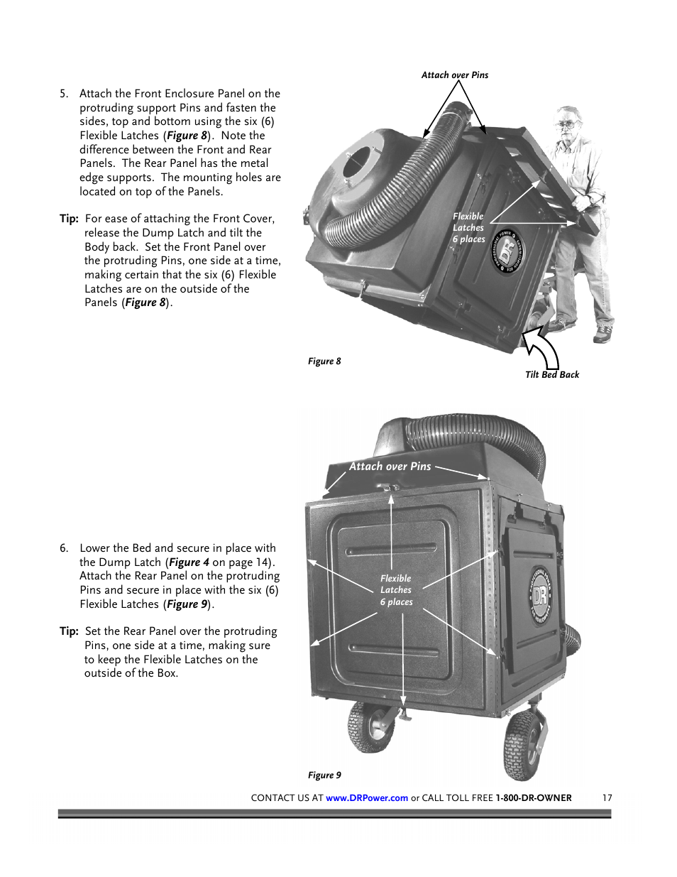 DR Power Tow-Behind 8.00 Premier (Pre-August 2010) User Manual | Page 21 / 72