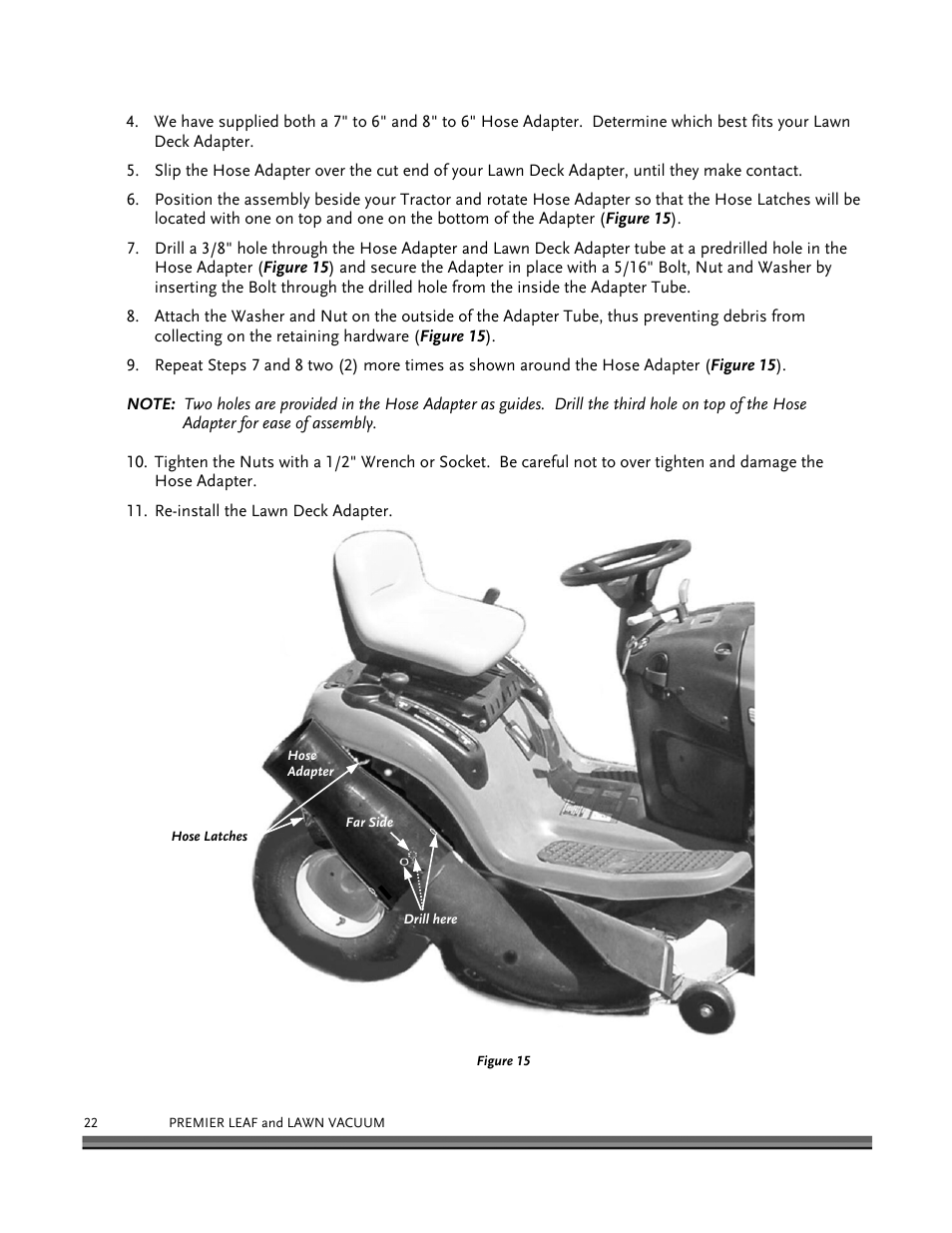 DR Power Tow-Behind 8.00 Premier (Pre-August 2010) User Manual | Page 26 / 72