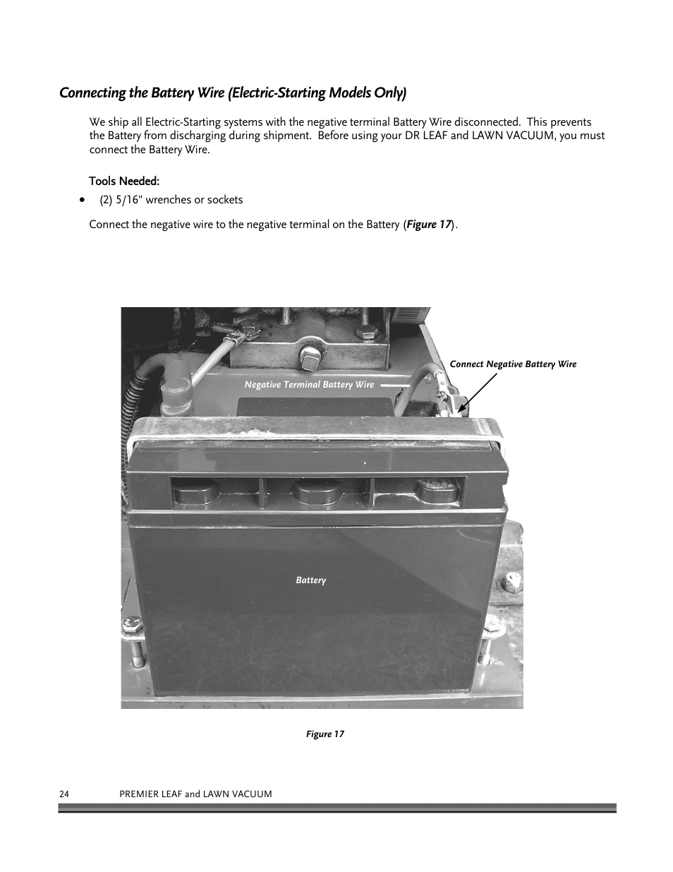 DR Power Tow-Behind 8.00 Premier (Pre-August 2010) User Manual | Page 28 / 72