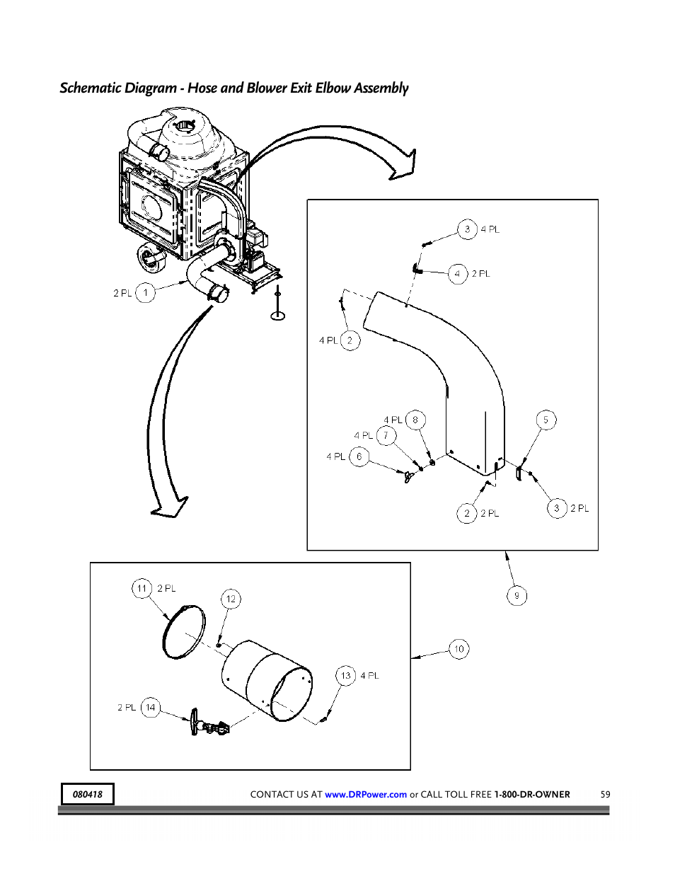 DR Power Tow-Behind 8.00 Premier (Pre-August 2010) User Manual | Page 63 / 72