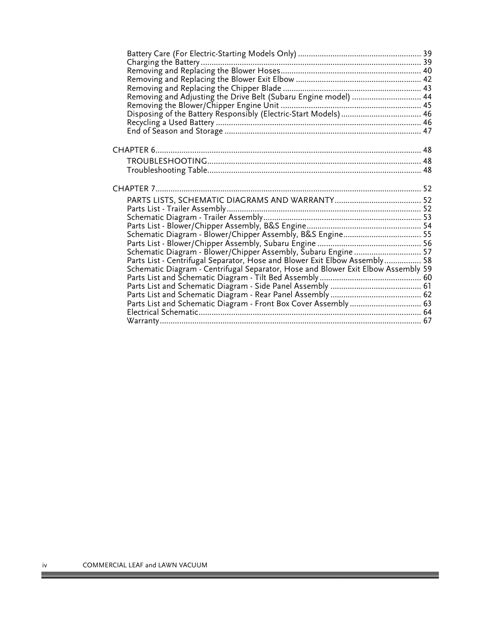 DR Power Tow-Behind 9.00 Commercial (May 2006 - July 2010) User Manual | Page 4 / 72