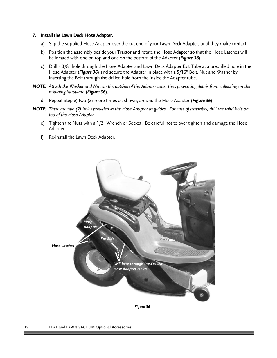 DR Power Tow-Behind Vacuum Hose (Pre-August 2010) User Manual | Page 22 / 32