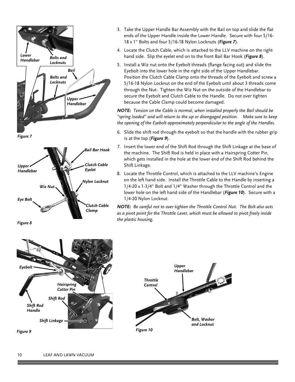 DR Power Walk-Behind 11.50 fpt (August 2010 - Present) User Manual | Page 10 / 32