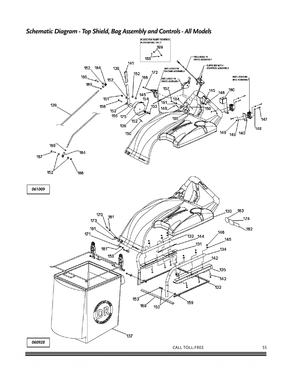 DR Power Walk-Behind 6.5 (Pre-August 2010) User Manual | Page 59 / 62