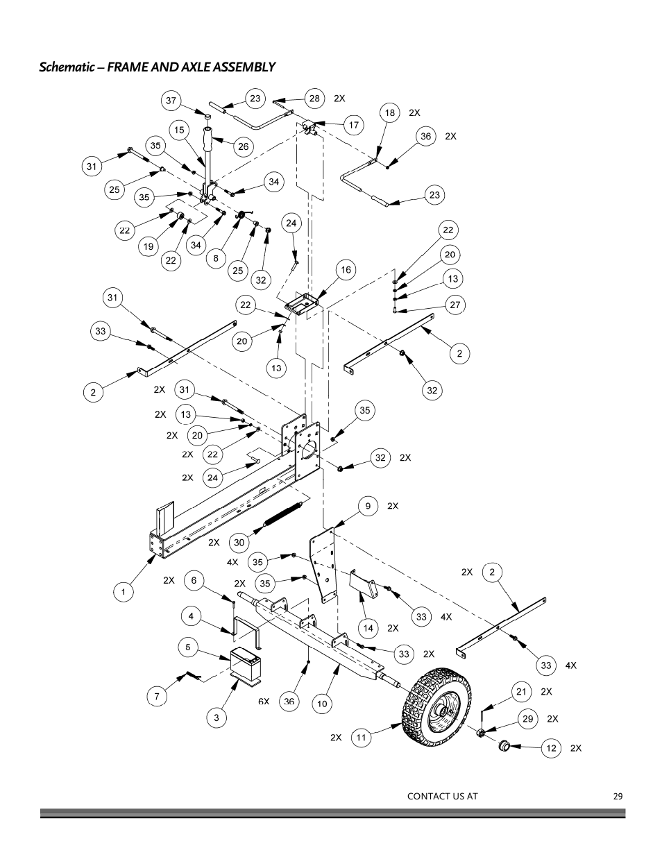 DR Power RapidFire 5.5 HP Subaru (July 2013 - Present) Operating Manual User Manual | Page 29 / 32