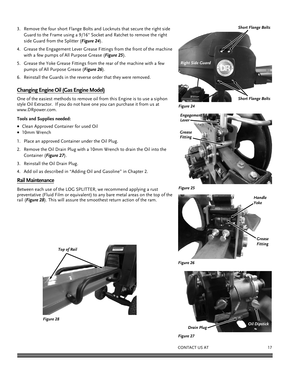 DR Power RapidFire 3.0 HP DR (June 2014 - Present) Operating Manual User Manual | Page 17 / 32