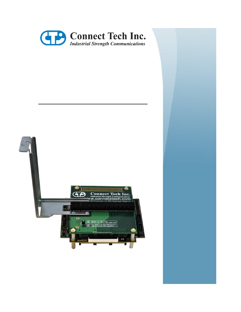 Connect Tech CTIM-00054 User Manual | 10 pages