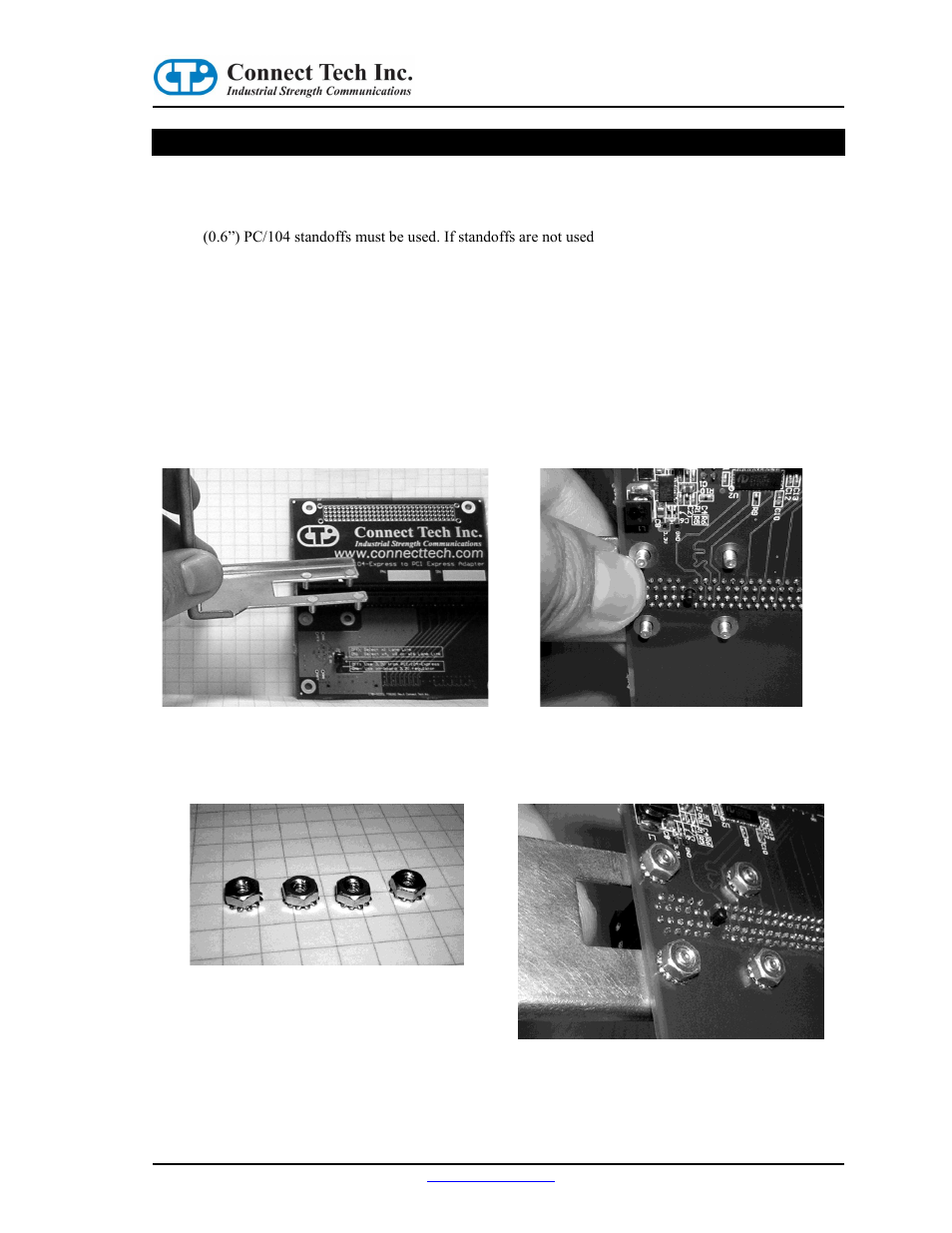 Hardware installation | Connect Tech CTIM-00054 User Manual | Page 5 / 10