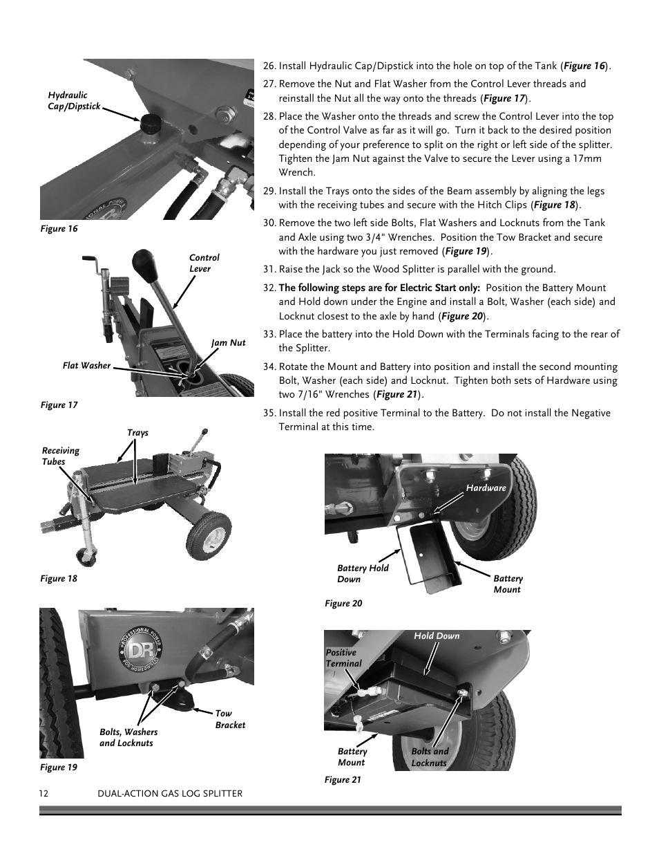 DR Power Dual Action 15-Ton Gas (Aug 2011 - Present) User Manual | Page 12 / 40