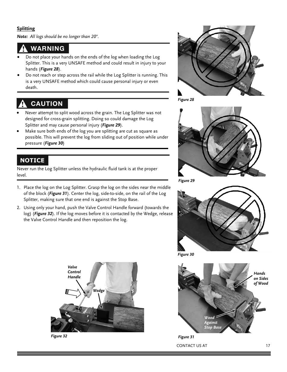 DR Power Dual Action 15-Ton Gas (Aug 2011 - Present) User Manual | Page 17 / 40