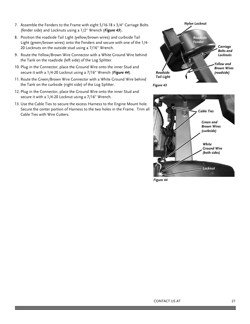 DR Power Dual Action 15-Ton Gas (Aug 2011 - Present) User Manual | Page 27 / 40